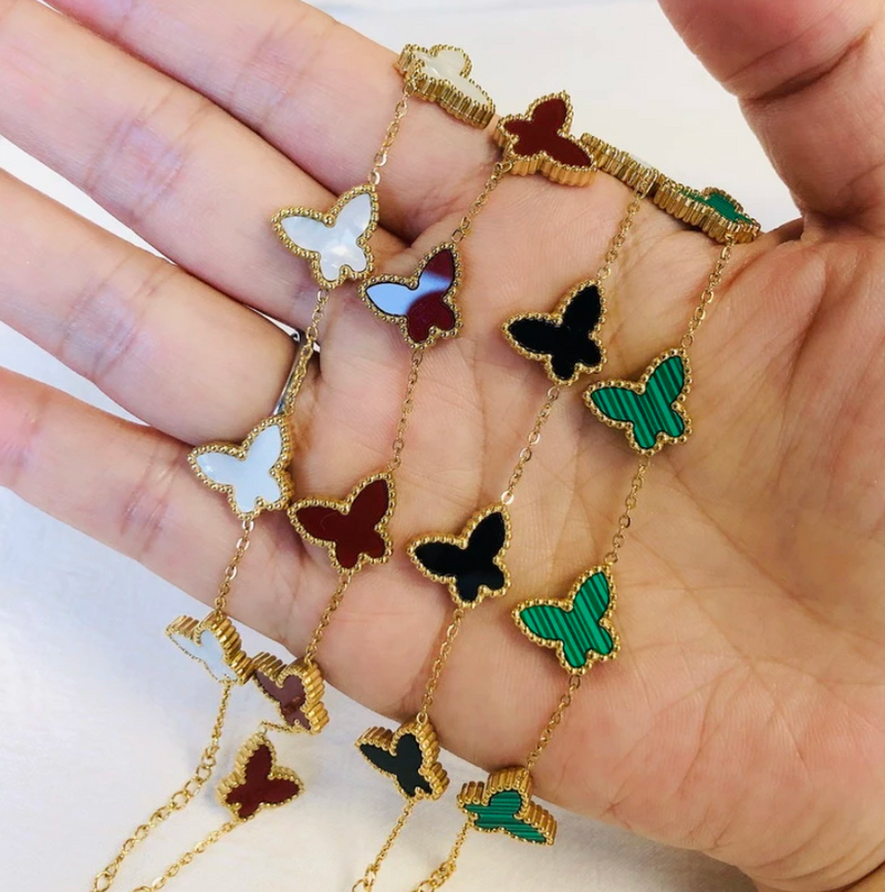 Mehrere Schmetterlinge Armband