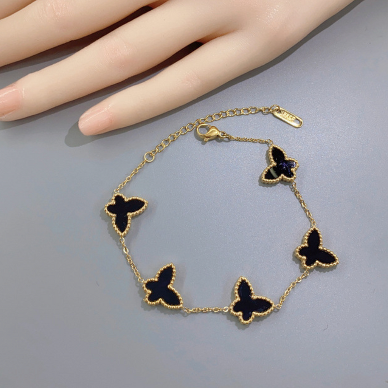 Mehrere Schmetterlinge Armband