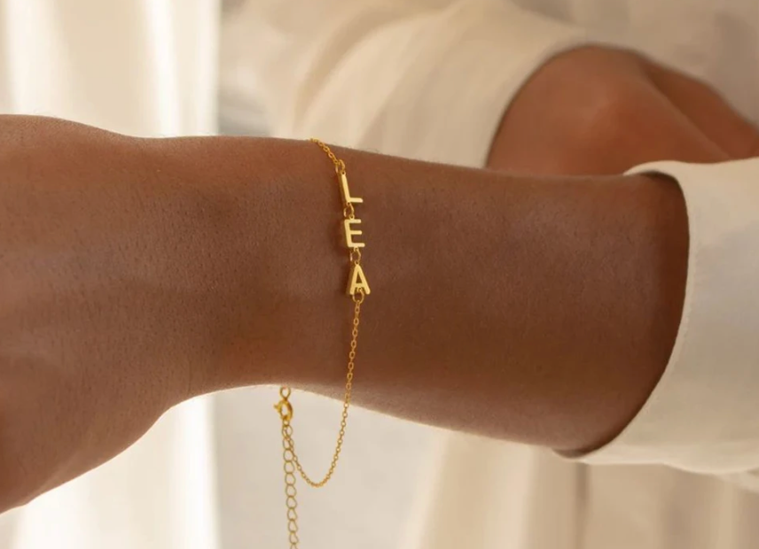 Personalisiertes Namenarmband I Buchstabenarmband