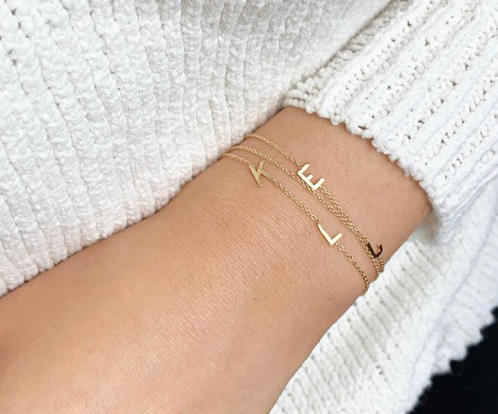 Personalisiertes Namenarmband I Buchstabenarmband