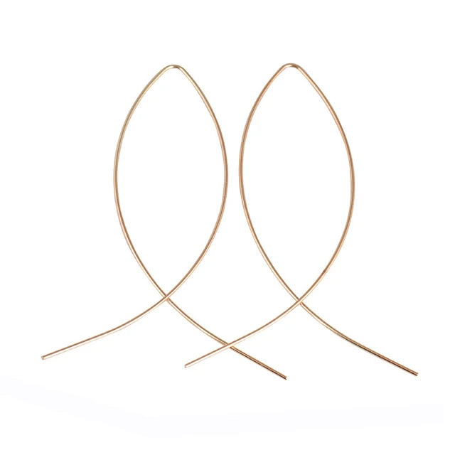 Bohemia Runde Spiralohrringe - Hängende Ohrringe