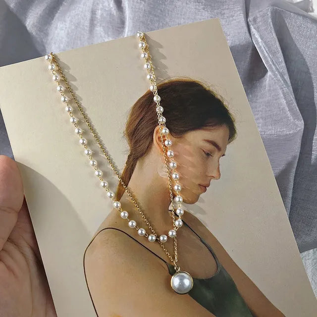 Bunte Bohemia Perlen Choker Halskette für Frauen | Modische Bohemian Perlenkette
