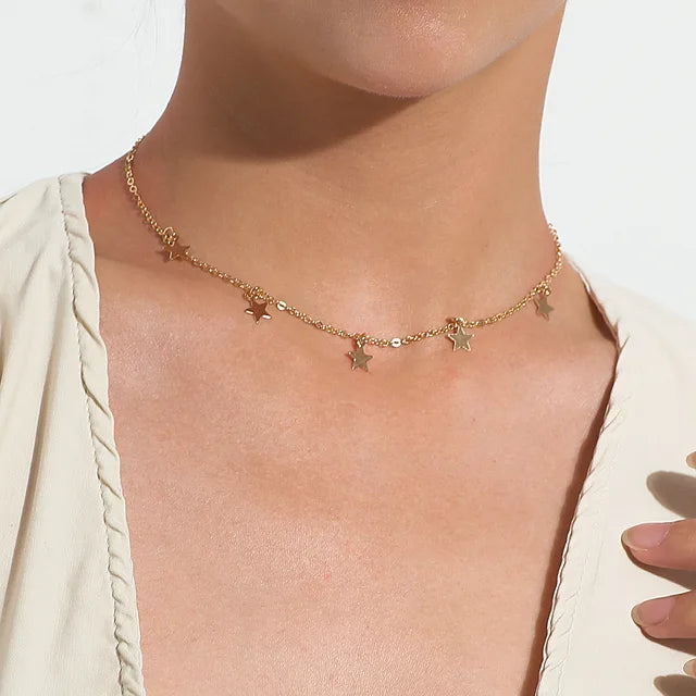 Bunte Bohemia Perlen Choker Halskette für Frauen | Modische Bohemian Perlenkette