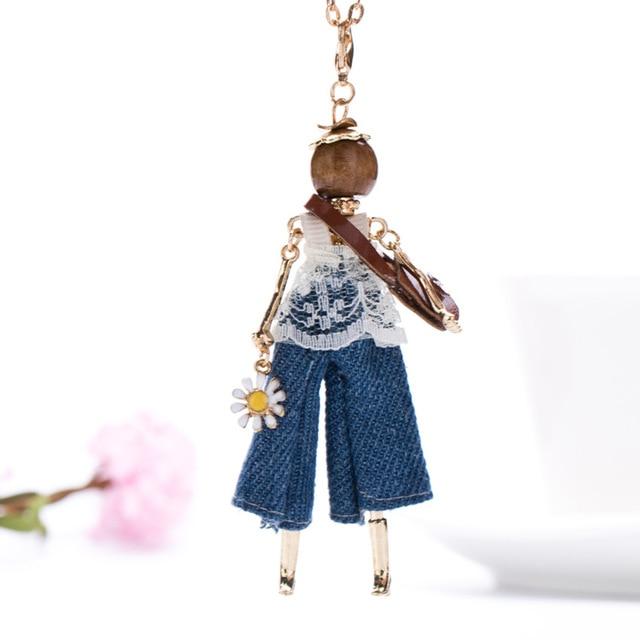 Bohemian Fashionista Perlen Puppenkette