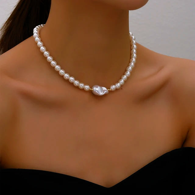 Böhmisches mehrschichtiges handgemachtes Perlenketten-Set mit Quasten und buntem Kristallanhänger für Damen Accessoires
