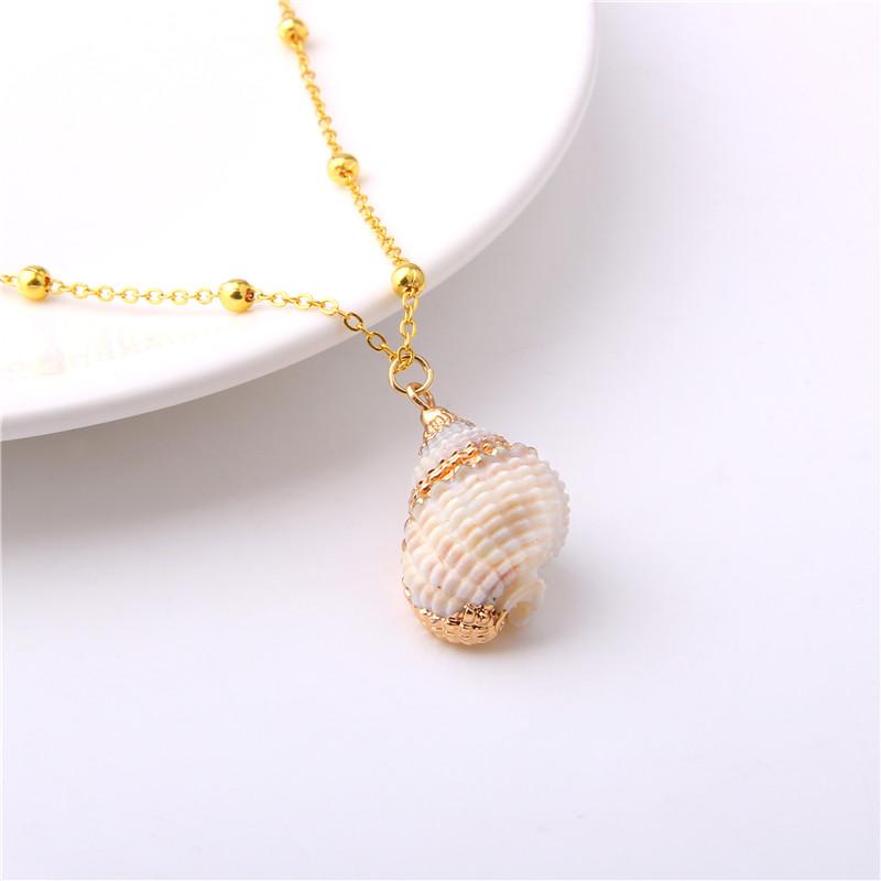 Boho Chic Conch Shell Halskette Sammlung