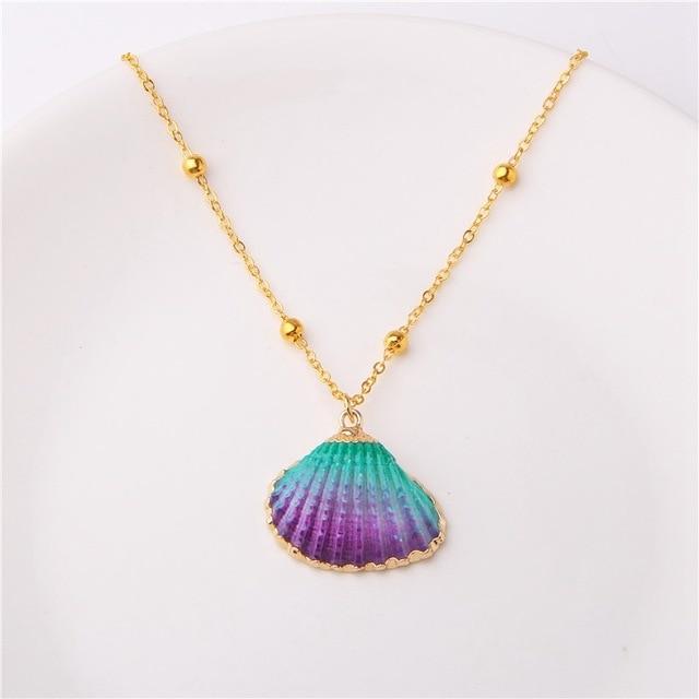 Boho Chic Conch Shell Halskette Sammlung