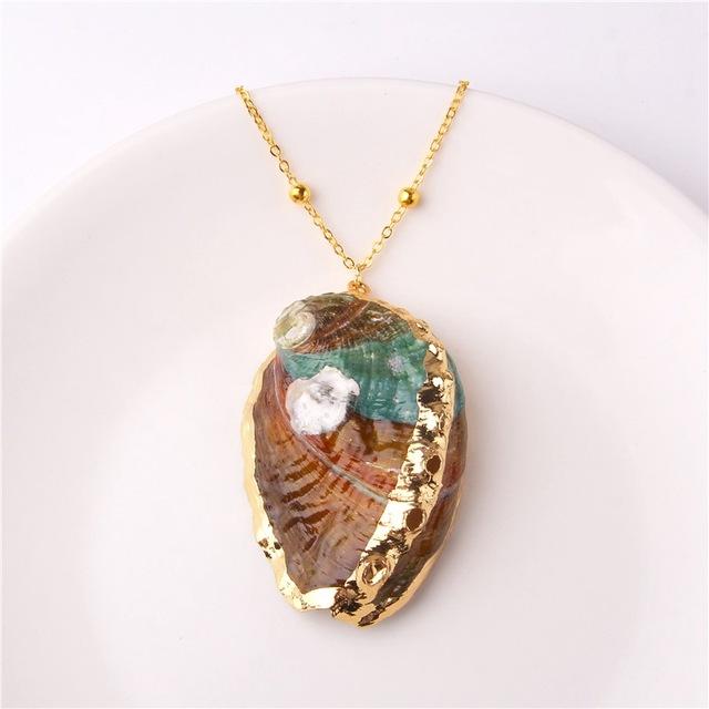 Boho Chic Conch Shell Halskette Sammlung