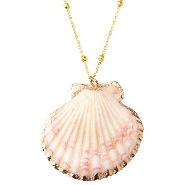 Boho Chic Conch Shell Halskette Sammlung