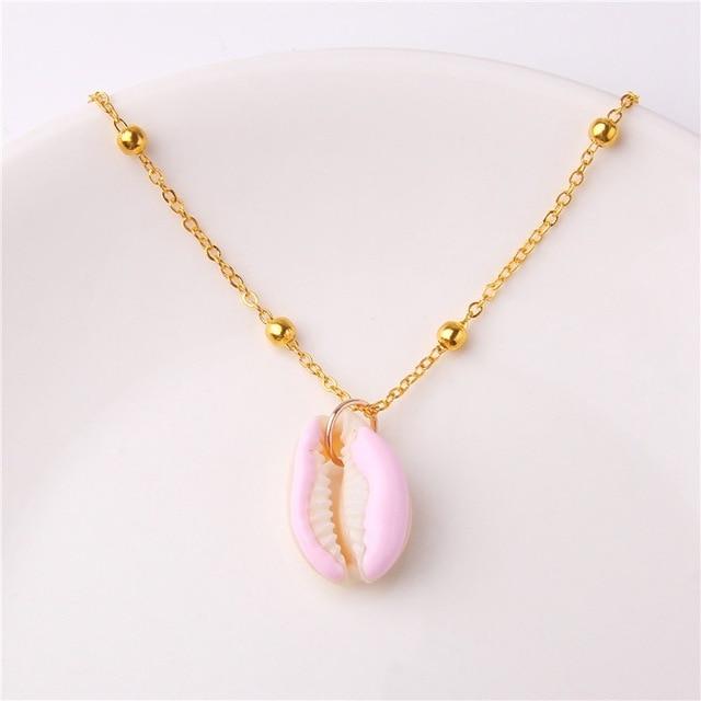 Boho Chic Conch Shell Halskette Sammlung