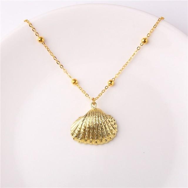 Boho Chic Conch Shell Halskette Sammlung