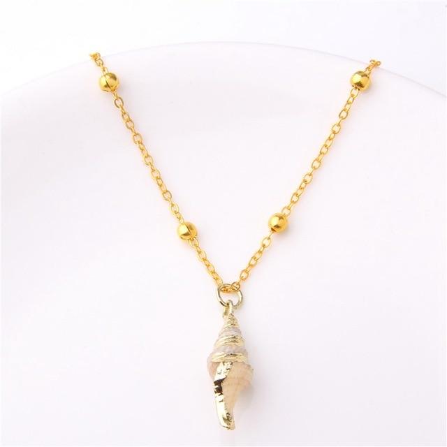 Boho Chic Conch Shell Halskette Sammlung