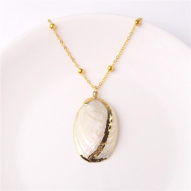 Boho Chic Conch Shell Halskette Sammlung