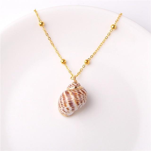 Boho Chic Conch Shell Halskette Sammlung