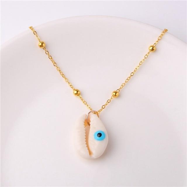 Boho Chic Conch Shell Halskette Sammlung