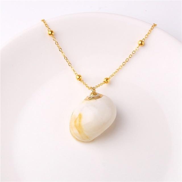 Boho Chic Conch Shell Halskette Sammlung