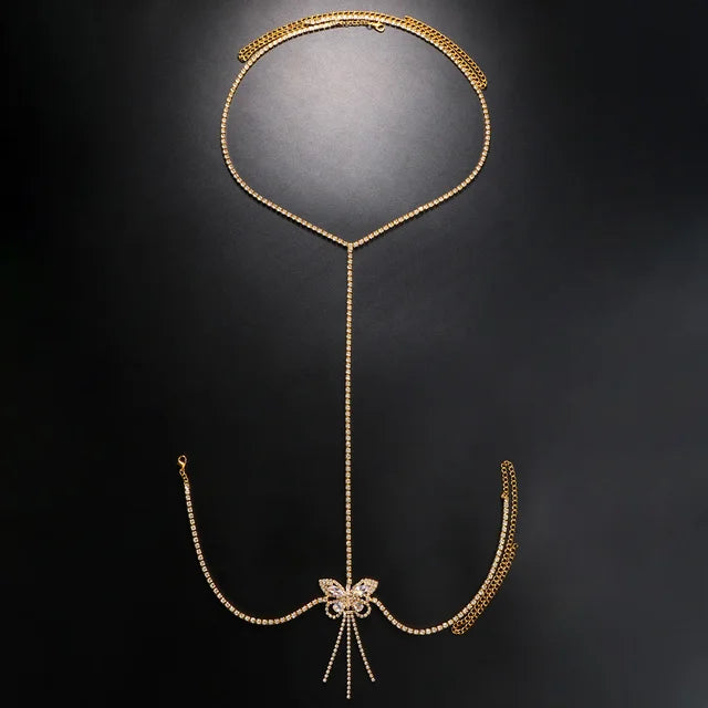 Boho Leg Accessories mit Cubic Zirconia Schmucksteinen