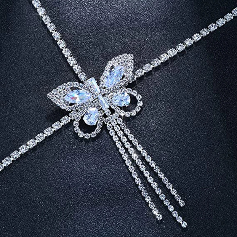 Boho Leg Accessories mit Cubic Zirconia Schmucksteinen