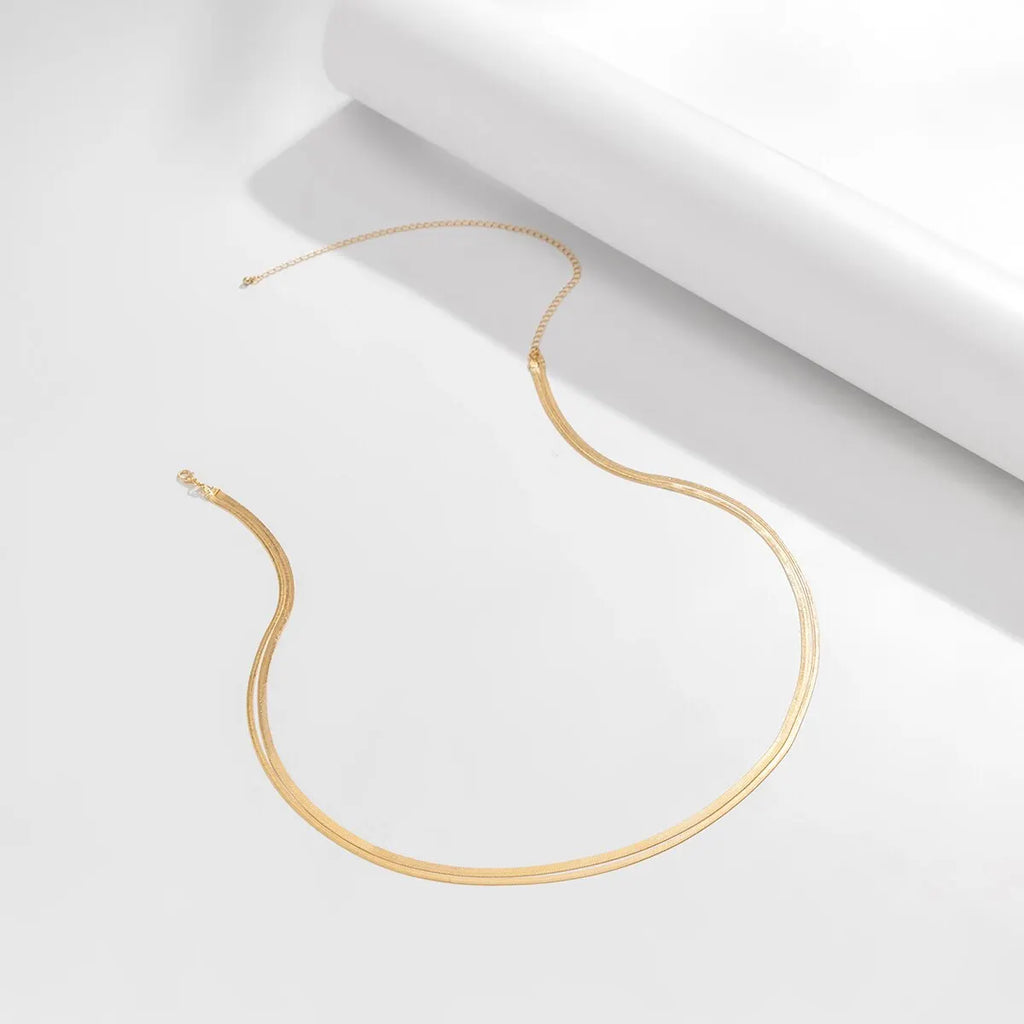 Boho Mehrschichtige flache Schlangenkette Taillenbauchgürtel für Frauen Sommer Strand Bikinis Sexy Körperkette Rave Körperschmuck Accessoires