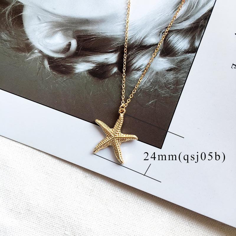 Boho Sea Shell Anhänger Halskette