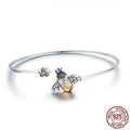 Humblee Bangle Cubic Zirkonia Sterling Silber Armband