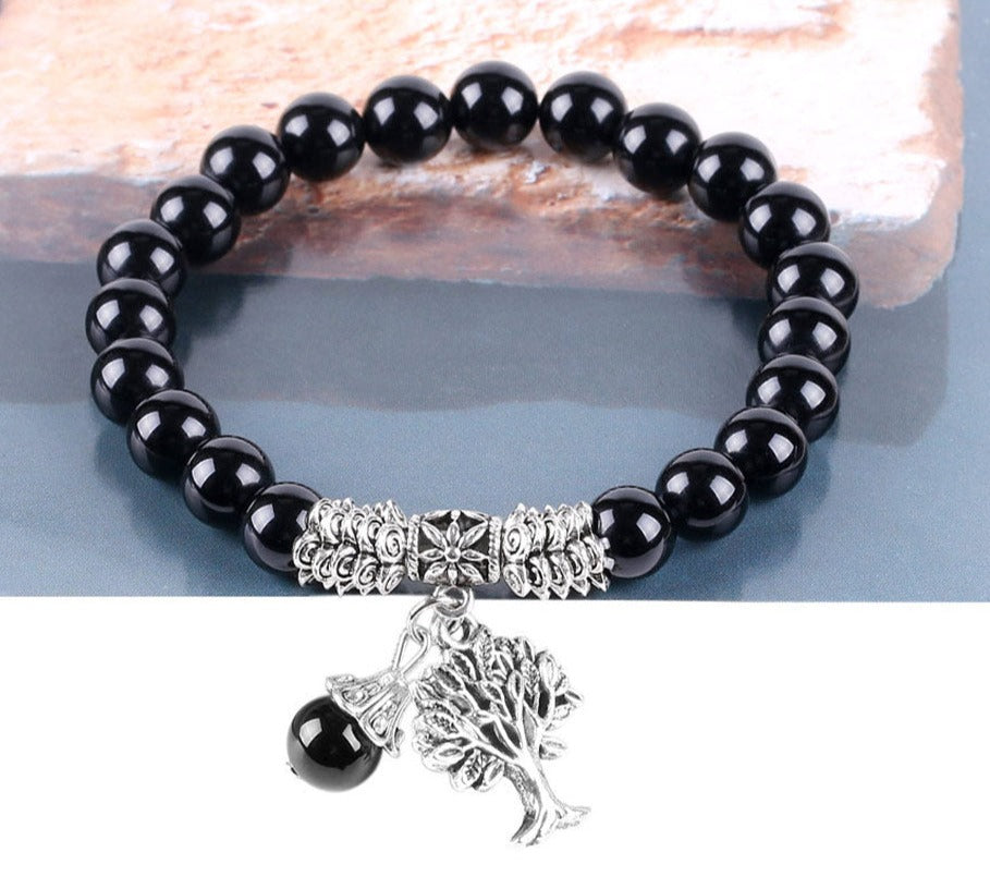 Armband „Baum des Lebens“ aus natürlichen Edelsteinen von Buddha Stones