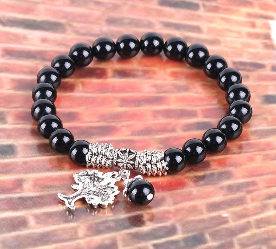 Armband „Baum des Lebens“ aus natürlichen Edelsteinen von Buddha Stones