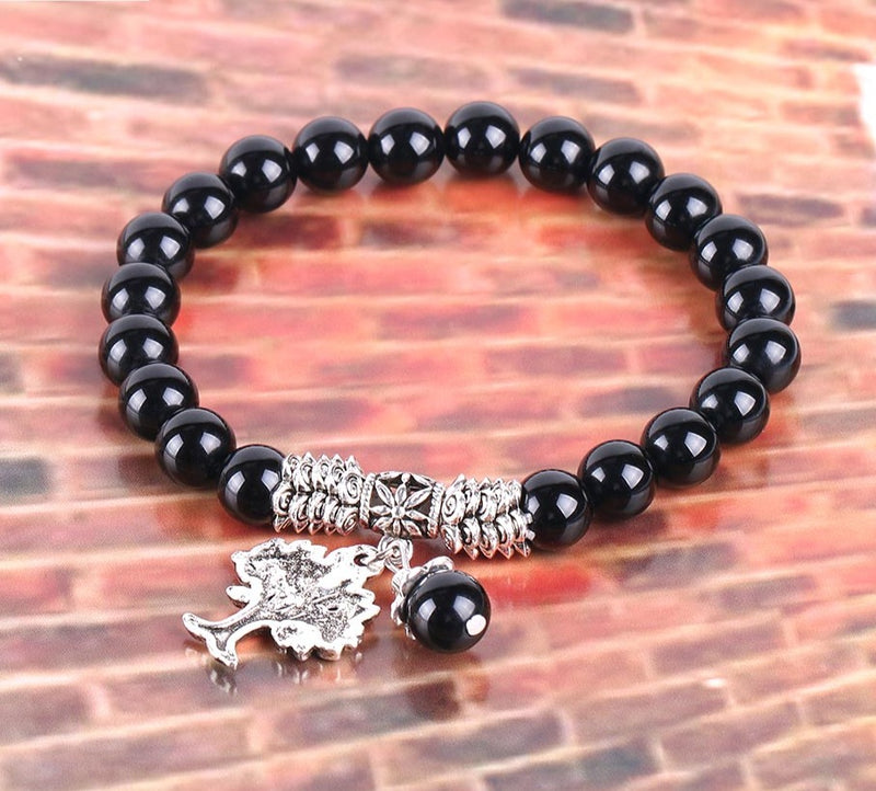 Armband „Baum des Lebens“ aus natürlichen Edelsteinen von Buddha Stones