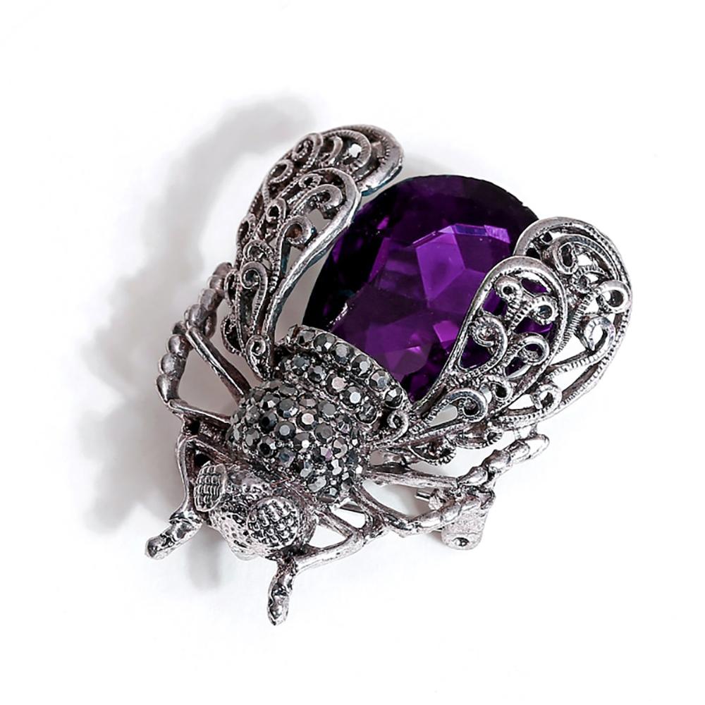 Bezauberndes Kristall Insekten Broschen Käfer Stift Zubehör