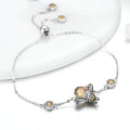 Charmantes Tanzendes Honigbienen Kettenketten Bracelet
