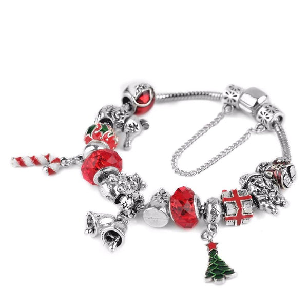 Weihnachten Galore Murano Perlen Charm Armband
