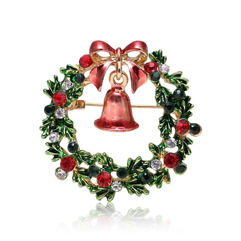 Tuchdekoration Für Weihnachtstücher Emaille Brosche Stifte