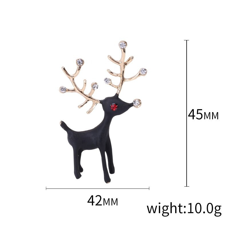 Tuchdekoration Für Weihnachtstücher Emaille Brosche Stifte