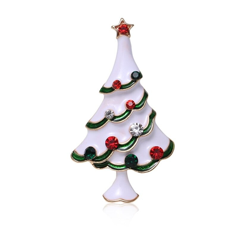 Tuchdekoration Für Weihnachtstücher Emaille Brosche Stifte