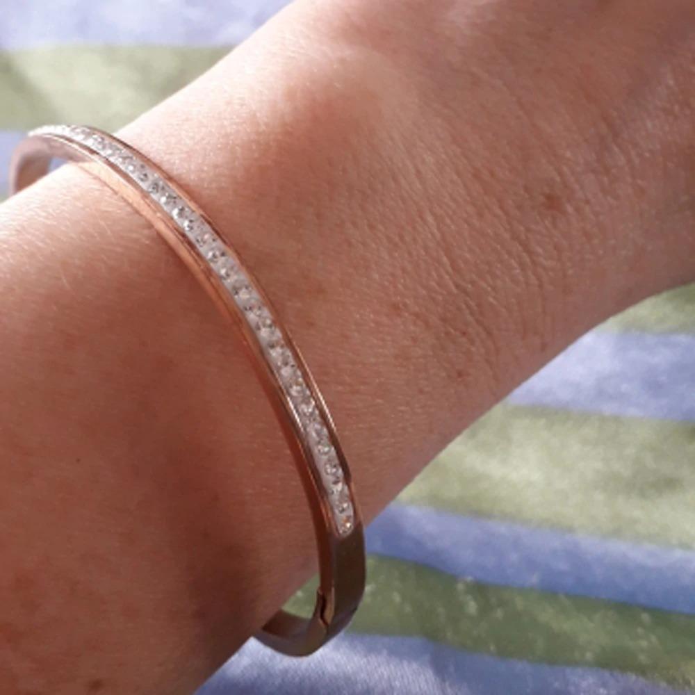 Klassiker Edelstahl Strass Armbänder Mit Narremangelarmbändern