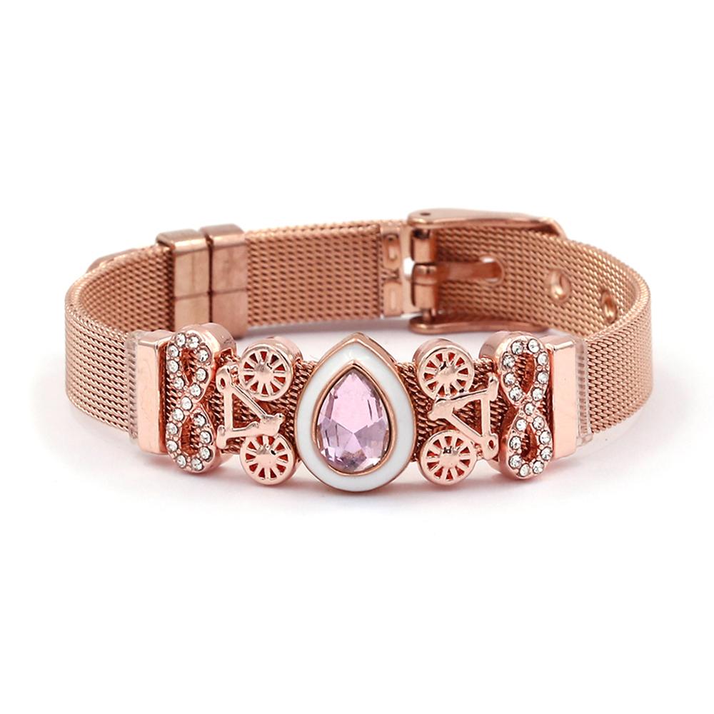 Buntes Edelstahl Maschen armbänder