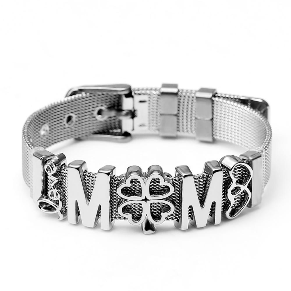 Buntes Edelstahl Maschen armbänder