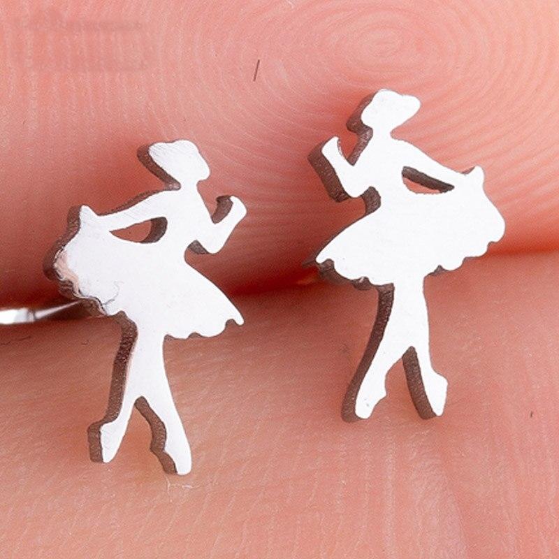 Süße Und Mini Einfache Stiftohrringe