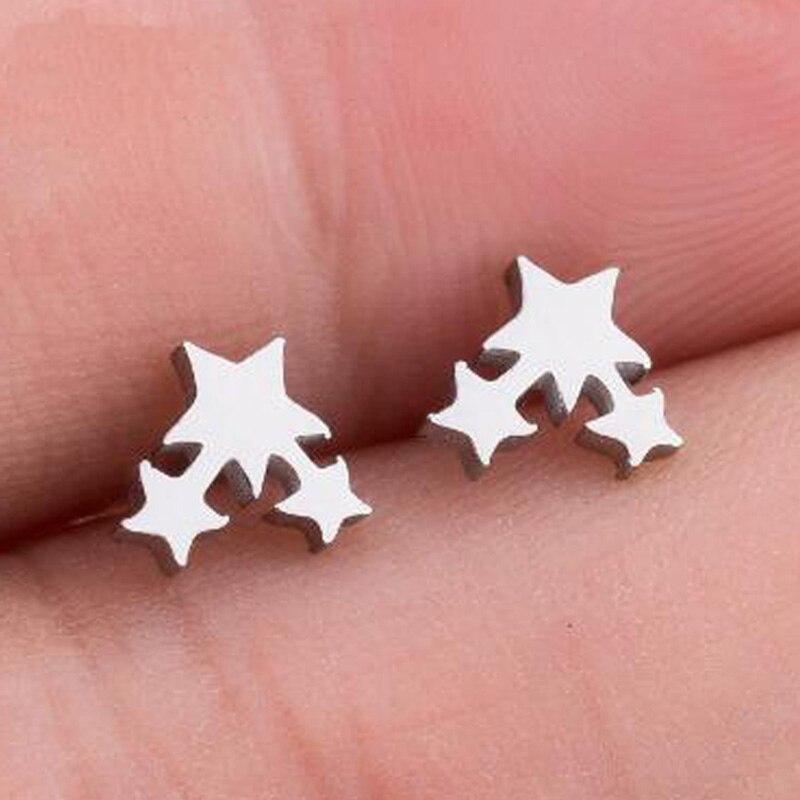 Süße Und Mini Einfache Stiftohrringe