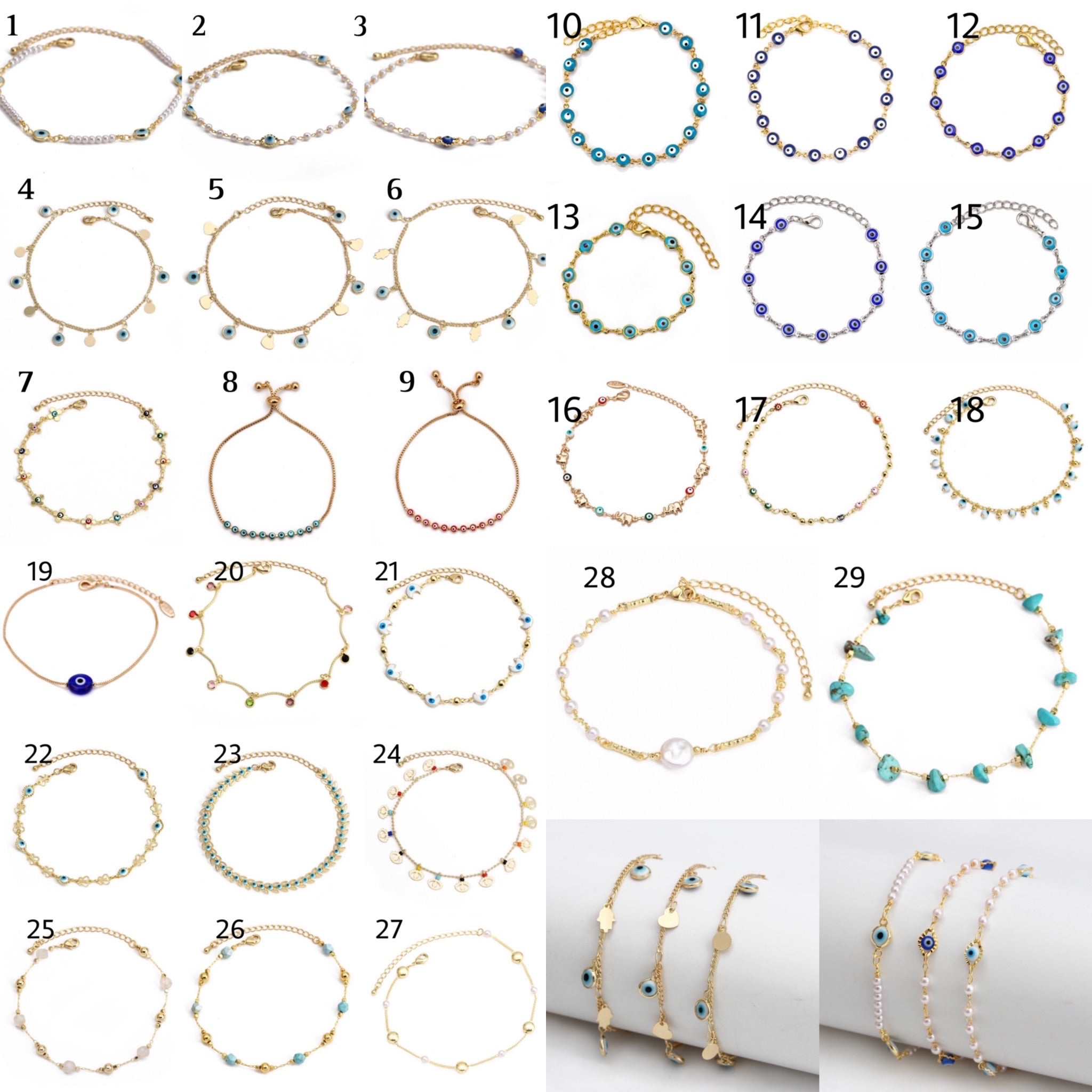 Nazar Armbänder I Perlenarmbänder I Armband