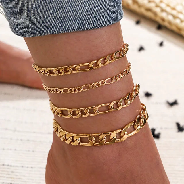 Bohemian Boho Leg Ankle Anklet Bracelet Beach Jewelry