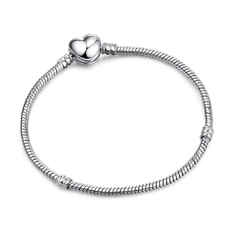 Schillernde Schlangenkette Charm Armbänder