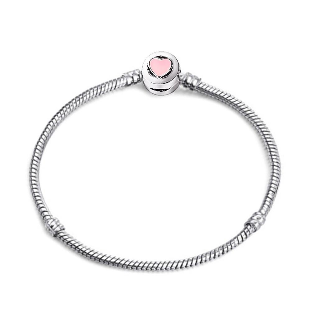 Schillernde Schlangenkette Charm Armbänder