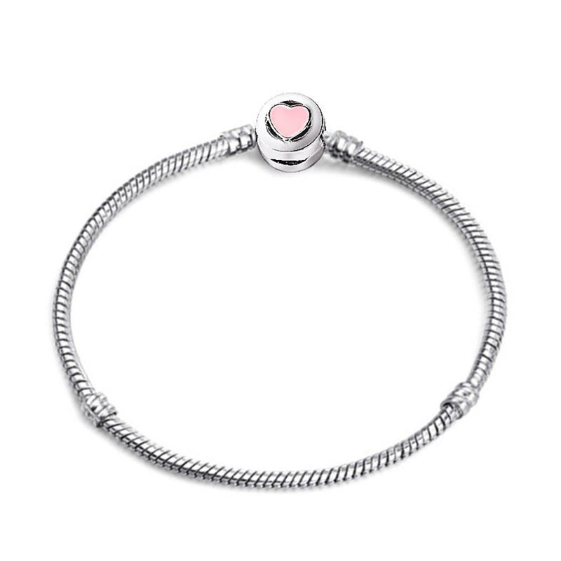 Schillernde Schlangenkette Charm Armbänder