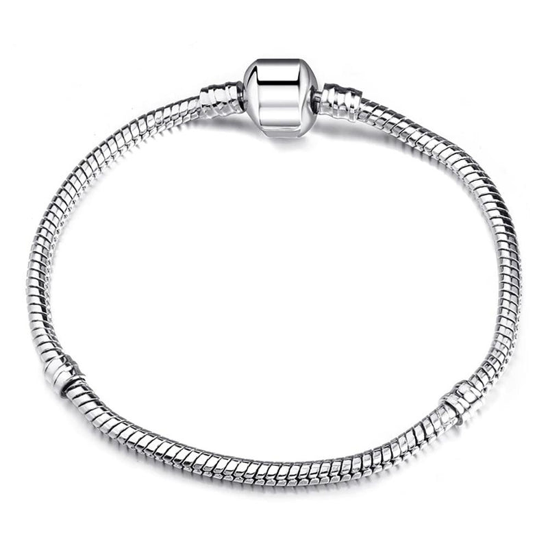 Schillernde Schlangenkette Charm Armbänder