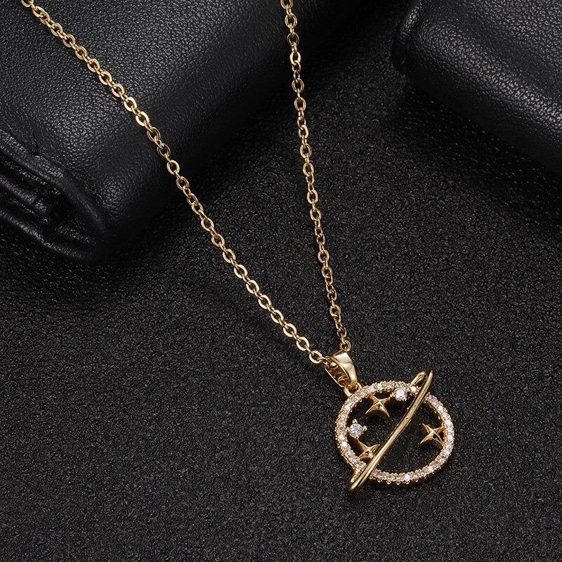 Schillernde Stile Strasshängerkette Für Den Stil