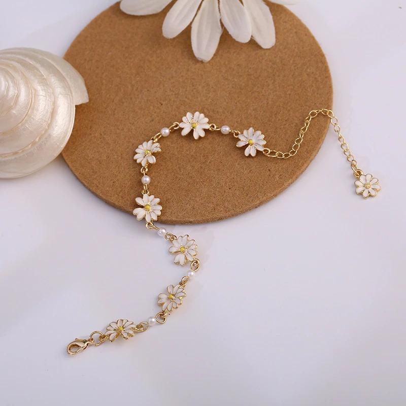 Köstliche Gänseblümchen Blumenschmucksammlung