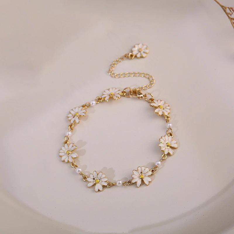 Köstliche Gänseblümchen Blumenschmucksammlung