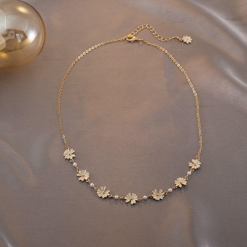 Köstliche Gänseblümchen Blumenschmucksammlung