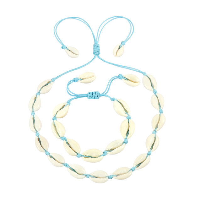 Muschel Band | Muscheln Halskette, Armband